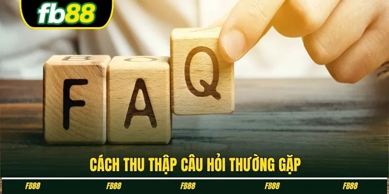 Cách thu thập câu hỏi thường gặp