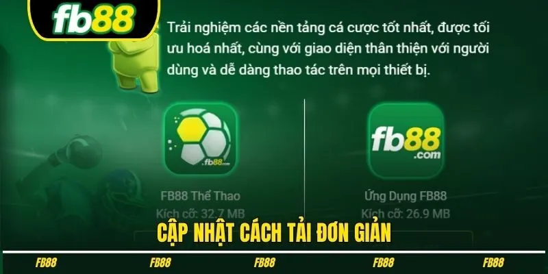 Cập nhật cách tải đơn giản
