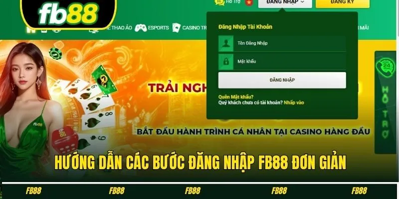 Hướng dẫn các bước đăng nhập FB88 bạn nên biết
