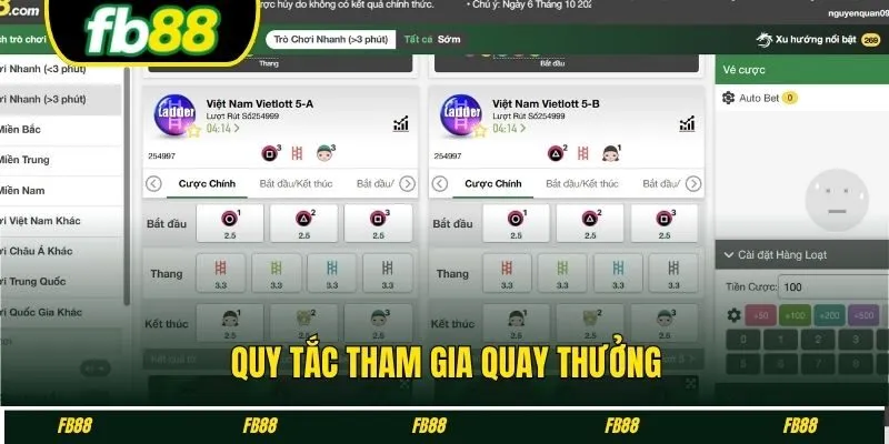 Khi tham gia, người chơi sẽ lựa chọn một dãy gồm 6 chữ số để dự thưởng